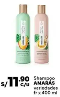 Plaza Vea Amarás shampoo variedades fr oferta