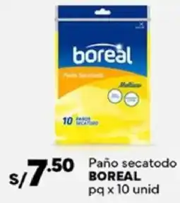 Plaza Vea BOREAL Paño secatodo pq oferta