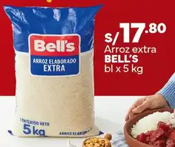 Plaza Vea Bell's arroz extra bl oferta