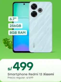 Tottus Xiaomi redmi smartphone 13 oferta