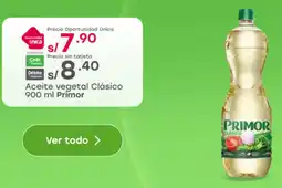 Tottus Primor aceite vegetal clásico oferta