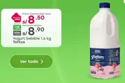 Tottus Tottus yogurt bebible oferta
