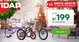 Tottus En bicicletas oferta
