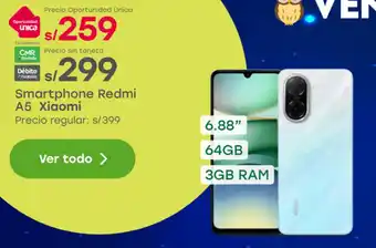 Redmi xiaomi A5 smartphone 6.88"
