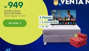 El cisne combo cama raymi