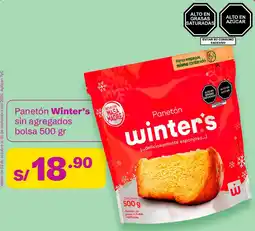Tambo Winter's panetón sin agregados bolsa oferta