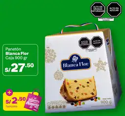 Tambo Blanca flor panetón caja oferta