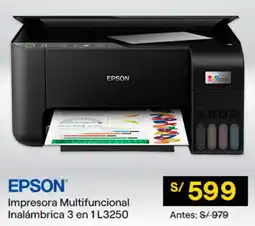 Tai Loy Epson L3250 impresora multifuncional inalámbrica 3 en 1 oferta