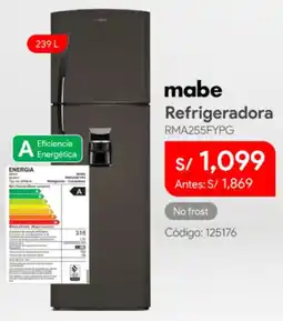 Hiraoka Mabe refrigeradora oferta