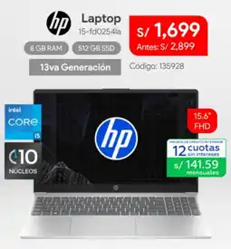 Hiraoka Hp laptop oferta