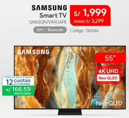 Hiraoka Samsung smart tv 55" oferta