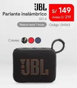 Hiraoka Jbl parlante inalámbrico oferta
