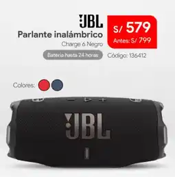 Hiraoka Jbl parlante inalámbrico oferta