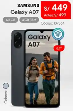 Hiraoka Samsung galaxy A07 oferta