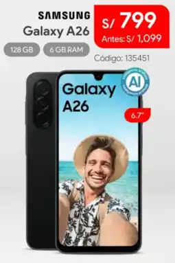 Hiraoka Samsung galaxy A26 oferta