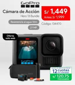 Hiraoka GoPro cámara de acción oferta