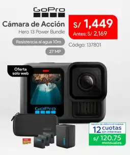 Hiraoka GoPro cámara de acción oferta