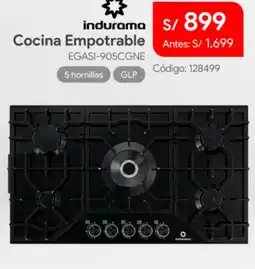 Hiraoka Indurama cocina empotrable oferta