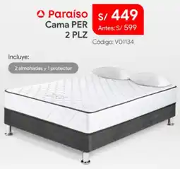 Hiraoka Paraíso cama PER oferta