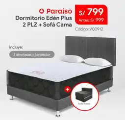 Hiraoka Paraíso dormitorio edén plus oferta