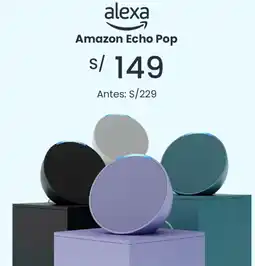 Tiendas EFE Alexa amazon echo pop oferta