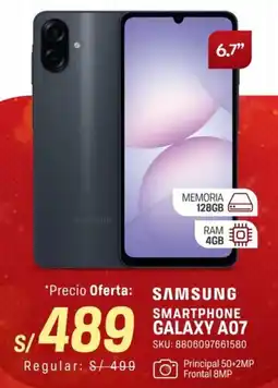 Carsa Samsung galaxy A07 smartphone 6.7" oferta