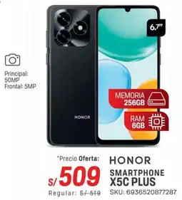 Carsa Honor smartphone x5c plus oferta