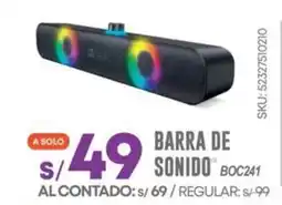 Carsa Barra de sonido BOC241 oferta