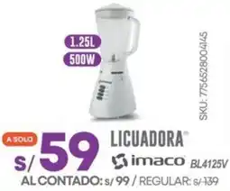 Carsa Imaco licuadora oferta