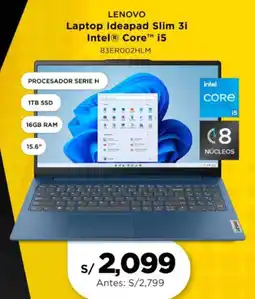 La Curacao Lenovo Ideapad Slim 3i oferta