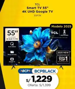 La Curacao TCL Smart TV 55" oferta