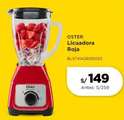 La Curacao Oster licuadora roja oferta