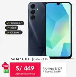 Falabella Samsung Galaxy A16 oferta
