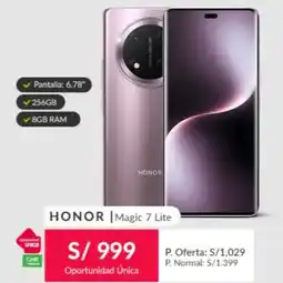 Falabella Honor Magic 7 Lite oferta