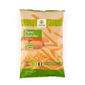 Tottus Papas pre fritas rectas oferta