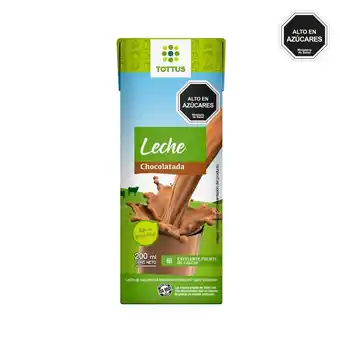 Tottus Leche chocolatada 200ml oferta
