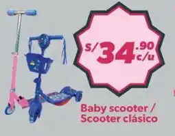 Hiperbodega Precio Uno Baby scooter/ scooter clásico oferta
