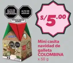 Hiperbodega Precio Uno Colombina mini casita navidad de galleta oferta