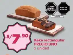 Hiperbodega Precio Uno Precio uno keke rectangular oferta