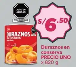 Hiperbodega Precio Uno Precio uno duraznos en conserva oferta