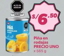 Hiperbodega Precio Uno Precio uno piña en rodajas oferta