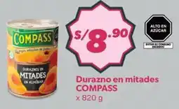 Hiperbodega Precio Uno Compass durazno en mitades oferta