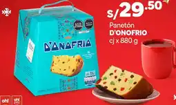 Plaza Vea D'anafria panetón oferta