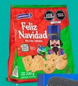 Plaza Vea Colombina galletas feliz navidad bl oferta