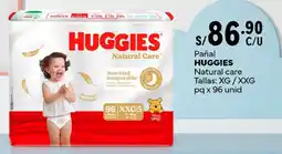 Plaza Vea Huggies pañal natural care oferta