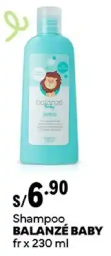 Plaza Vea Balanzé baby shampoo fr oferta
