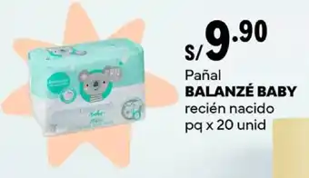 Balanzé baby pañal recién nacido
