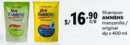 Plaza Vea Ammens shampoo manzanilla/ original dp oferta