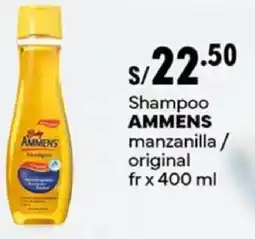 Plaza Vea Ammens shampoo manzanilla/ original fr oferta