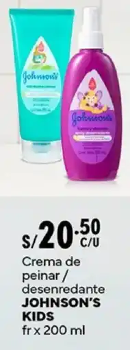 Plaza Vea Johnson's kids desenredante fr oferta